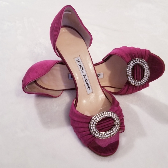 Manolo Blahnik Shoes - Manolo Blahnik D'orsay Size 4.5/5